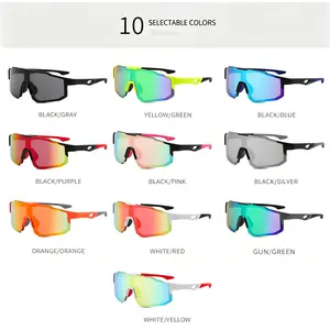 Polarized Sports Sunglasses for Men Women, Lightweight Windproof Glasses for Hiking Cycling Running Outdoor Activities