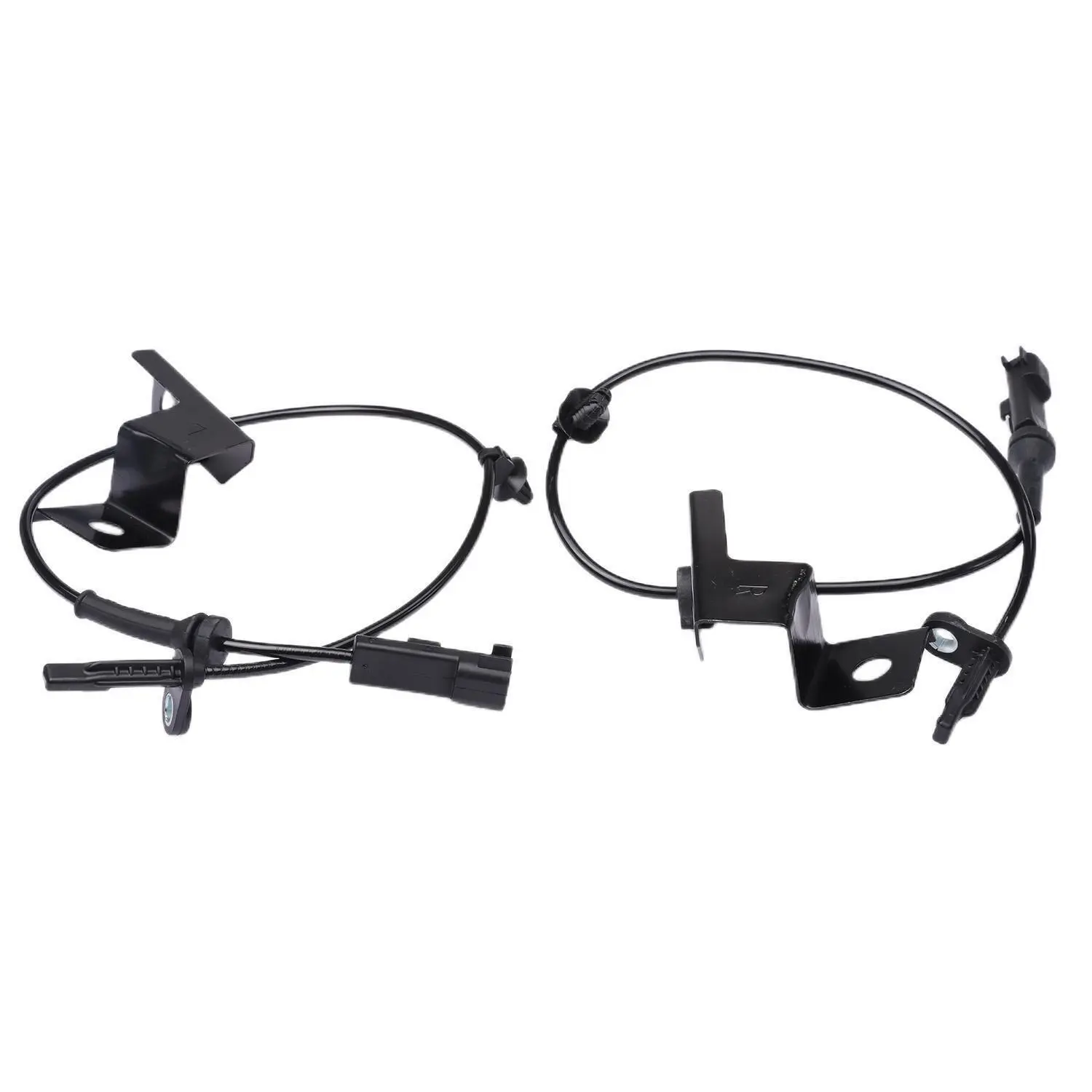 2-Piece ABS Front Wheel Speed Sensor (DG9Z Series, DG9Z2C205B) - Dual Sensors for Ford Fusion 2013-2019, Front Left & Right Speed Detection Component