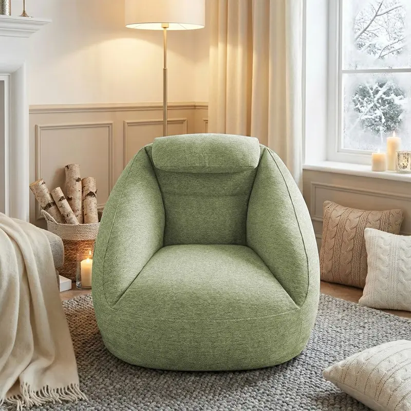Cloud Ergonomic Couch in Olive Green, One Size