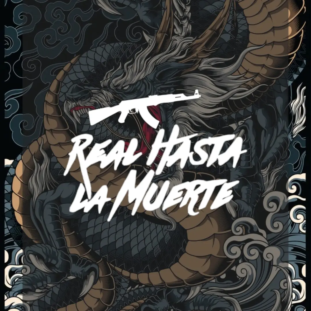 VINYL & + Real Hasta La Muerte Vinyl Decal - Customizable Design - Original Artwork - Durable Vinyl Material - No Residual Moisture