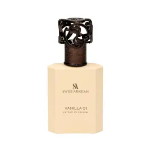 Swiss Arabian Vanilla 01 - Luxury Product from Dubai - Long Lasting Extrait de Parfum - Seductive Signature Aroma - 1.7 oz
