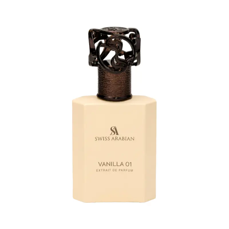 Swiss Arabian Vanilla 01 - Luxury Product from Dubai - Long Lasting Extrait de Parfum - Seductive Signature Aroma - 1.7 oz