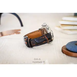 Alligator Watch Strap - Outlaw Black