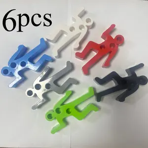 Fun crime scene human-shaped pen holder, creative lying human-shaped pen rack, tabletop personalized storage decoration