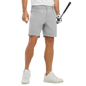 YSENTO Men's Casual Dress Shorts Summer Stretch Flat Front Lightweight Hiking Golf Shorts Quick Dry with Pockets #fathersdaygift