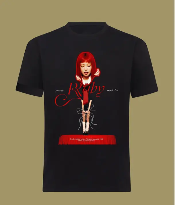 JENNIE ジェニ Ruby Tシャツ jennie ruby tshirt - TikTok Shop