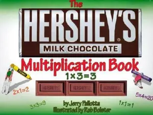 USED-The Hershey's Milk Chocolate Multiplication Book by Jerry Pallotta (Paperback)