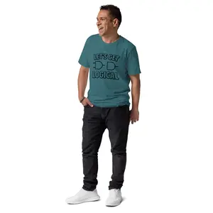 Organic Cotton T‑shirt – Unisex Lets Get Logical Tee