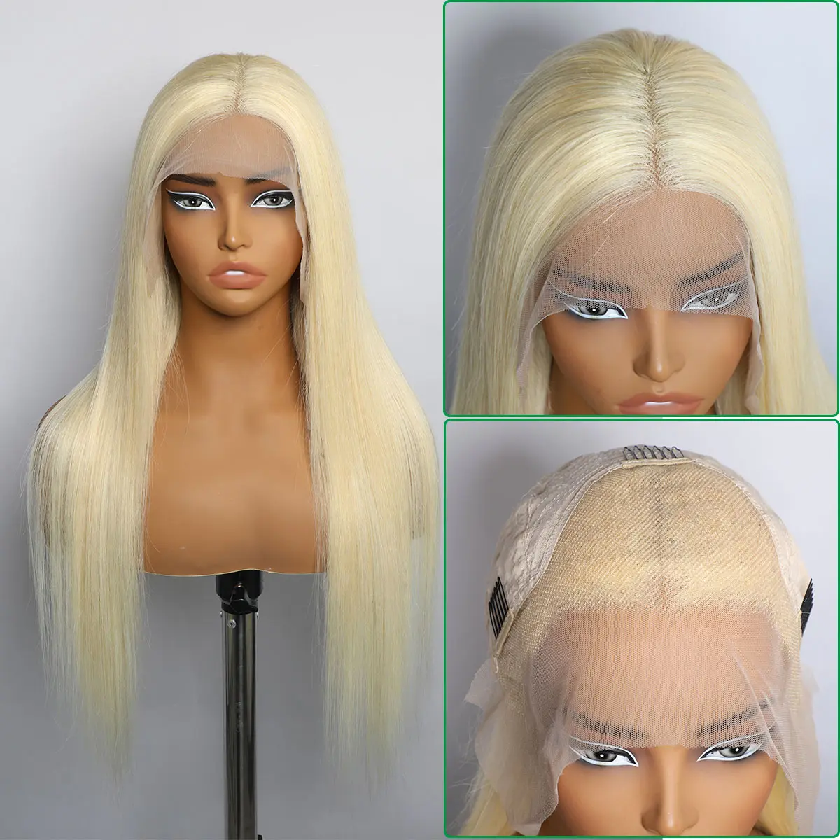 BELE Hair 613 Human Hair Wig 13x4 /13x6 Lace Front Wigs Brazilian Real Human Hair Blonde Wigs For Women 180% Density Cheap Wig Wholesale Price Lace Frontal Wig