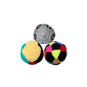 3 Pack Soccer Hacky Footbag Sacks Soft 2.36 inches Footbags for Adults Juggling Balls Vibrant Sports Design for Indoor Outdoor Play Party Favors and Coordination Training