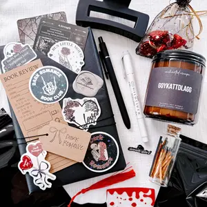 Dark Romance Book Bundle, Blind Date With A Book, Dark Romance Books Tarot Gift, Bookish Things Party Gifts Loot Pack