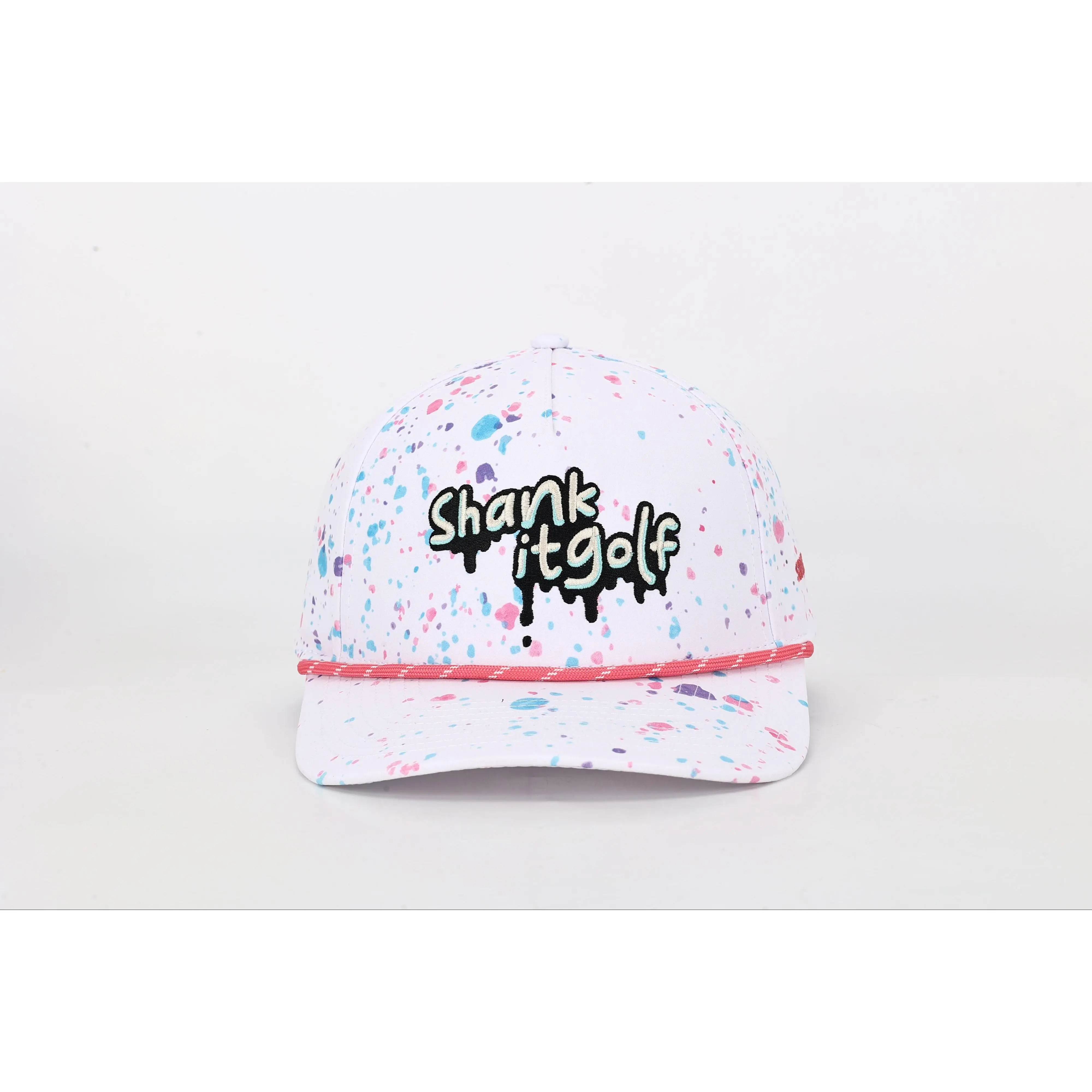 ShankitGolf Drippy White Paint Hat