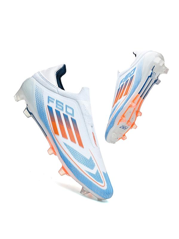 Men's Breathable Low-Top Football Shoes Ag Long Studs, Professional Anti-Slip Durable Natural Grass Sports Training Sneakers, Football Boots, Football Field Boots