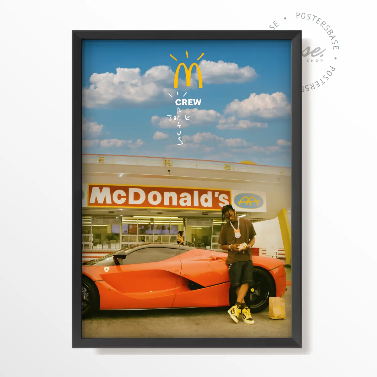 Dave Psychodrama Album Cover Poster, UK Rap Music Tracklist Wall Art Print, Dark Blue Aesthetic Room Decor, UK Drill & Rap Fan Gift