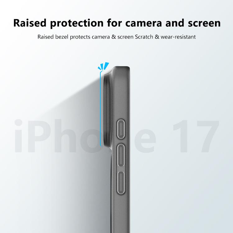 Compatible with iPhone 17 Pro – Clear Phone Case – Ultra Slim Shockproof Protective Cover Protection