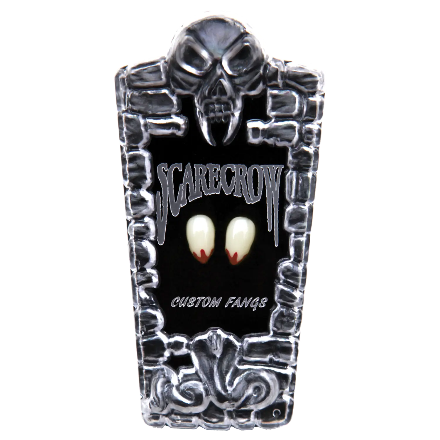 Scarecrow Small Blood Tipped Deluxe Custom Fit Fangs