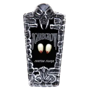 Scarecrow Small Blood Tipped Deluxe Custom Fit Fangs