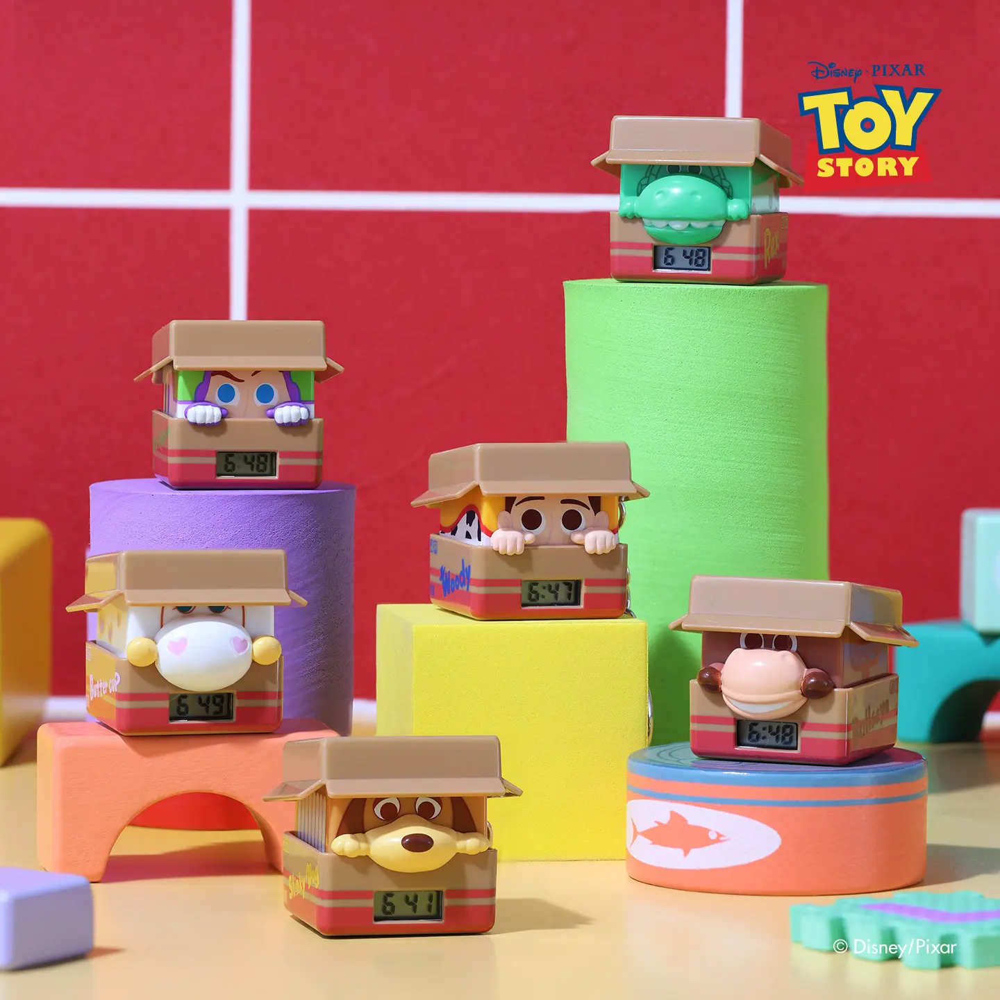 Disney Toy Story Series Blind Box Fidget Storage Box | Stress Relief Mini Surprise Toy | Desk Sensory Toy Gift