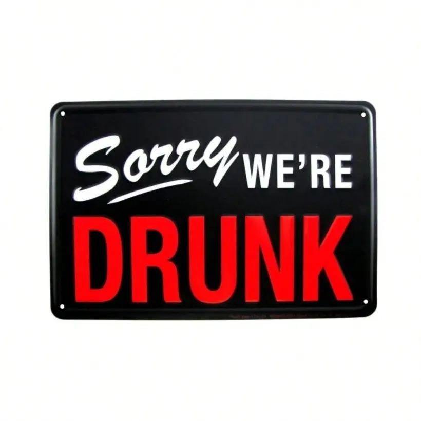 Aluminum Vintage Wall Art Waterproof Dustproof Sign Ideal for Home Bar Cafe Restaurant Garage Indoor Outdoor Decor Vintage Metal Sign Vintage Garage Signs