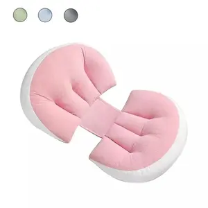 Pregnancy Maternity Pillow Side Sleep Support, Soft Velvet Belly Cushion, Spring & Fall Use, Bedding Essential for Expecting Mothers