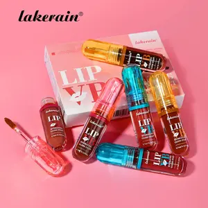 Long Lasting Lip Gloss Set, Moisturizing Lip Glaze, Glossy Lip Stain, Plumping Lip Oil Lip Stick for Girls & Women, Makeup, Lip Plumping Lipstick, Lip Volumizer