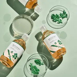 Round Lab Mugwort Calming Toner 300mL, calms and heals sensitized skin