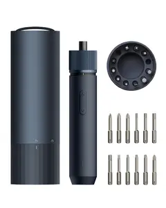 HOTO Electric Screwdriver,3.6V Cordless Screwdriver Set, All-in-One Design,USB-C Charging, LED Light,12 Pcs Bit for Electrical Repairs, Christmas Gift Rechargeable Tools Tool Kit Rubber