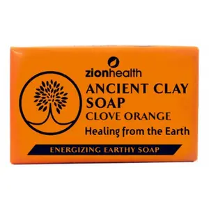 Zion Health Ancient Clay Soap - Clove Orange 6 oz.