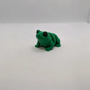 Green Fidget Froggy Keychain