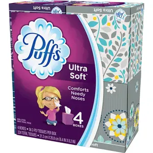 Procter & Gamble  Puffs Ultra Soft Tissue - Pack of 4