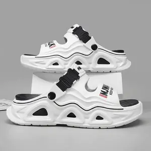 Men's Slip-On Clogs Anti-Slip Breathable Quick-Dry Lightweight Casual Outdoor Sandals