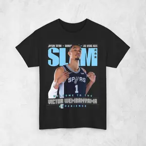 [Sale Up To 30%] Victor Wembanyama Wemby Shirt, San Antonio NB4 Cover T-Shirt, Unisex Sports Tee, Vintage Retro Basketball Streetwear, Gift