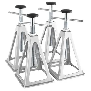 fathersdaygift VEVOR RV Stabilizer Jacks, 4 Pack Aluminum RV Leveling Jacks, RV Stack Jacks for RV Travel Trailer Camper, Single Screw Jack Support up to 6000 Lbs, Adjustable from 11 inch to 17 inch