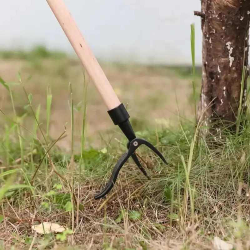 Standing Design Manual Weeder, Anti-skid Hoes, Grass Removal Tool, Durable Gardening Tools, Lawn Garden Tool, Garden Tool Accessories (Stick and Screw Not Included)