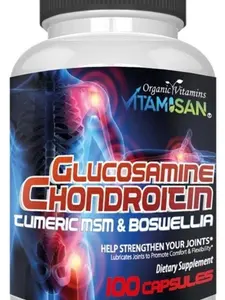 Glucosamine Chondroitin Turmeric MSM Triple Strength Joint Support 2800mg 100 c