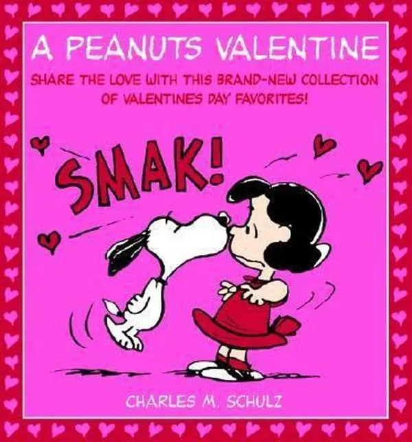 USED Book - A Peanuts Valentine by Charles M. Schulz (Hardcover) - english