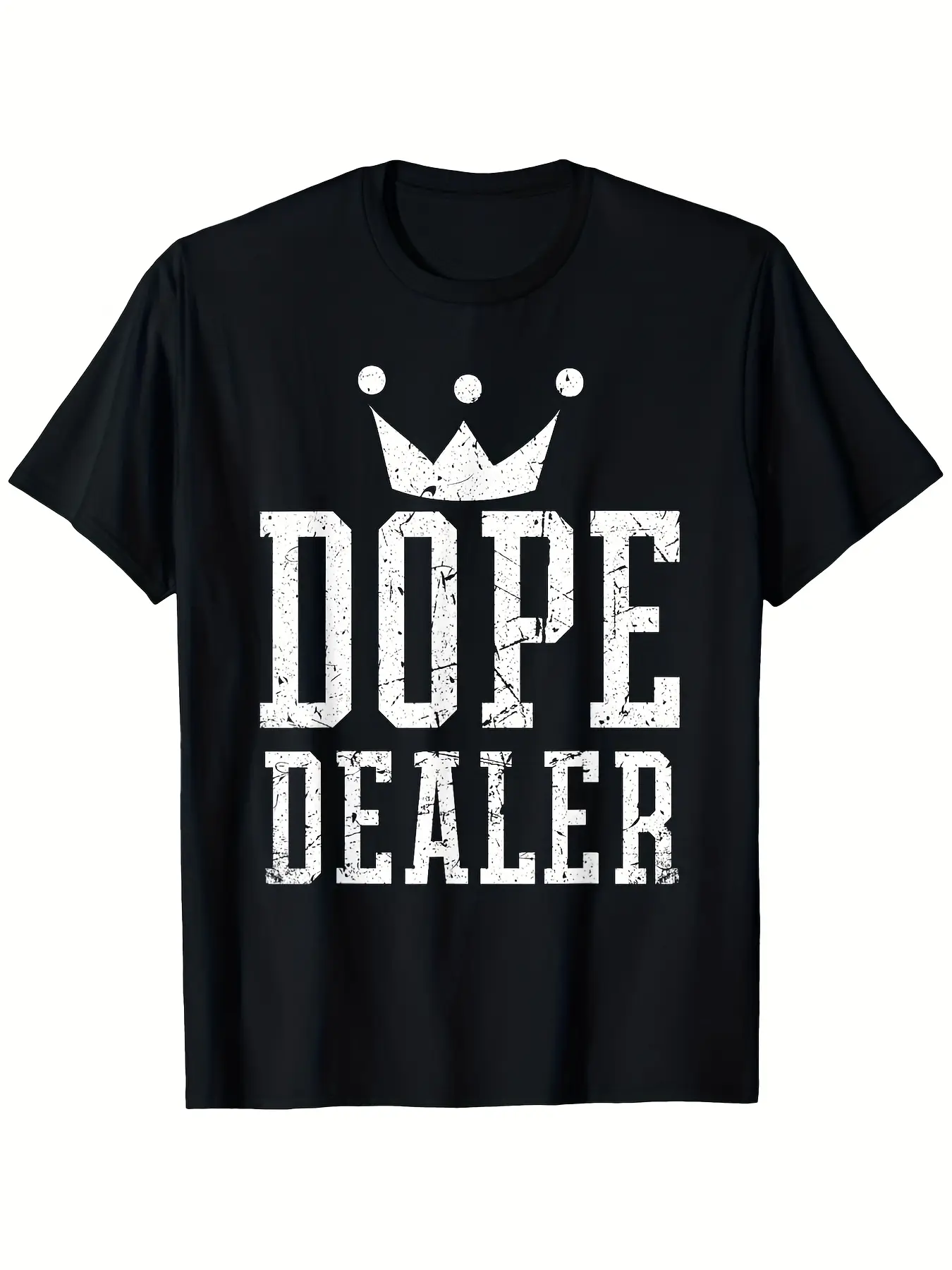 Men's Vintage 80s 90s Dope Dealer Retro T-Shirt - unisex soft cotton short sleeve t shirt, vintage graphic casual tee for men women teens, perfect birthday holiday gift for camping travel gym daily street  wear