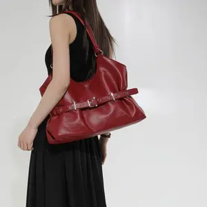 2026 New Sweet Punk Moto  Spacious Daily  Purse Capacity Large Leather Genuine