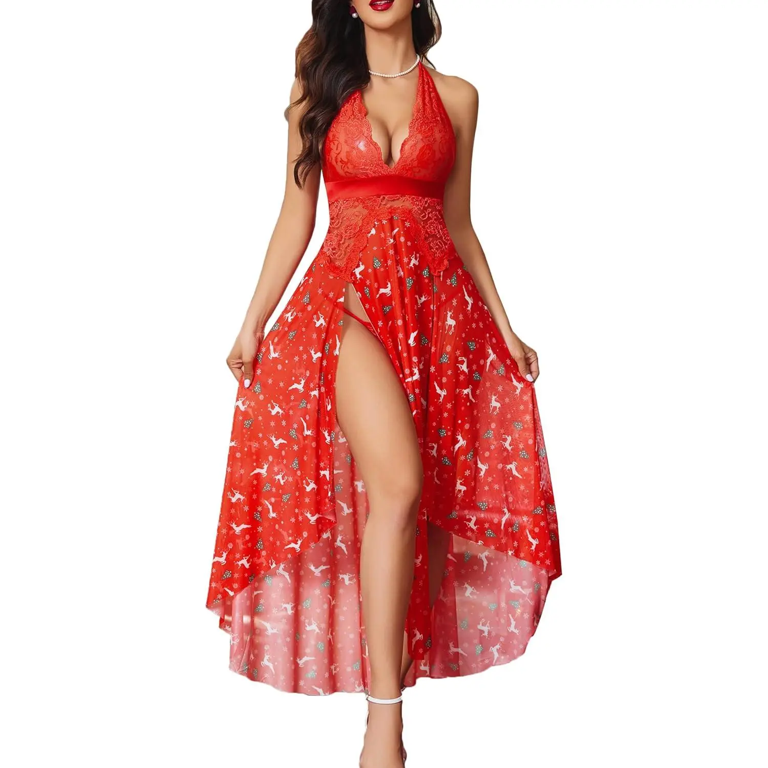 Red Christmas Print
