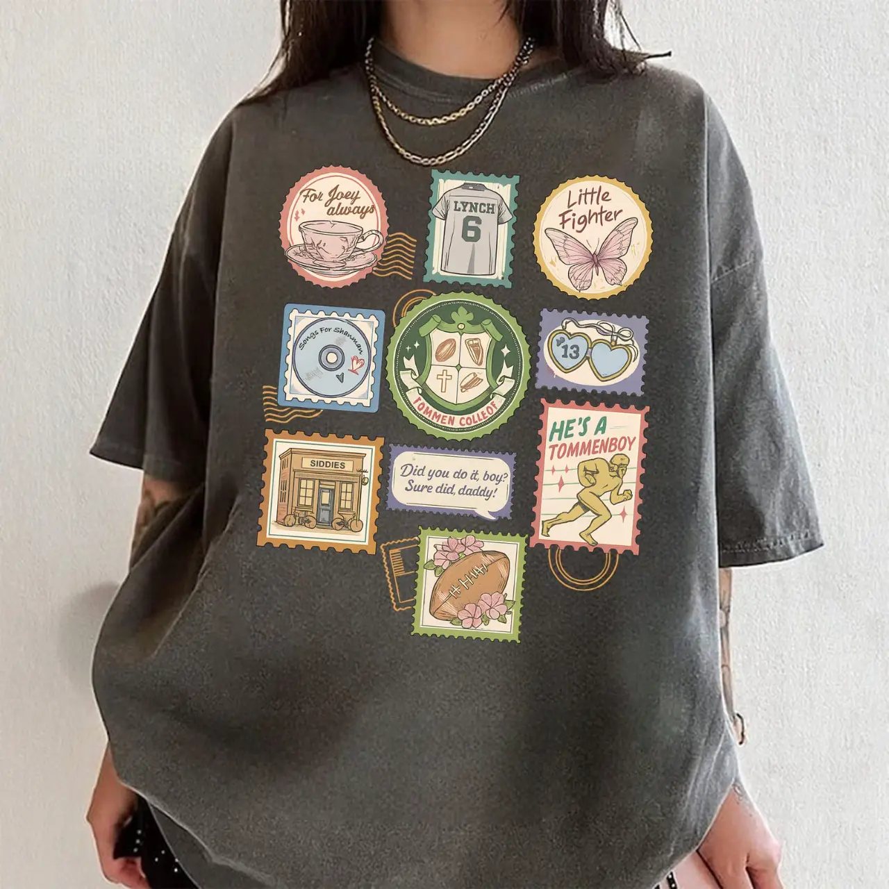 Comfort Color Boys Of Tommen Books Stamp Comfort Colors Shirt, Tommen College Tee, Kavanagh 13 T-Shirt, Trendy Campus Style Shirt, Bookish Merch Gift