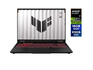 ASUS TUF Gaming - 16.0" WUXGA 144 Hz - AMD Ryzen 7 260 - GeForce RTX 5060 Laptop GPU - 16GB Memory DDR5 5600 - 512GB PCIe SSD - Windows 11 Home  (FA608UMI-NB73)