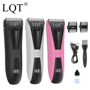 LQT Unisex hair clipper, precisely trims body, groin and leg hair. USB charging is portable, convenient and silent. Hair trimming and hairstyle design