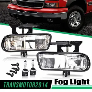 Fit For 2000-2006 GMC Yukon 1999-2002 Sierra 1500 2500 3500 Fog Lights Lamps
