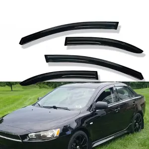 Window Visor for 2008-2017 Mitsubishi Lancer WeatherShield/Rain Visor