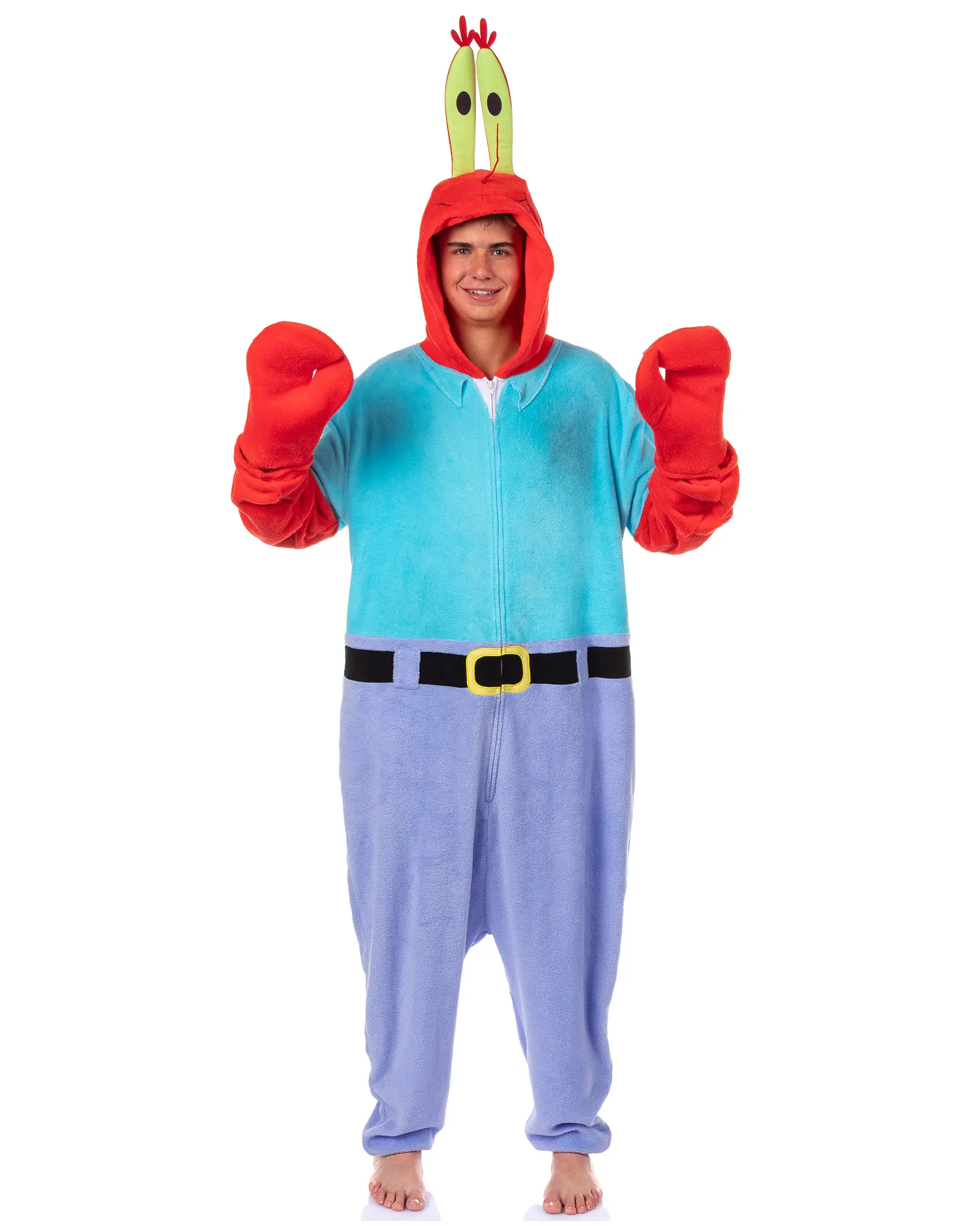 SpongeBob SquarePants Mr. Krabs Men's Kigurumi Union Suit Pajama