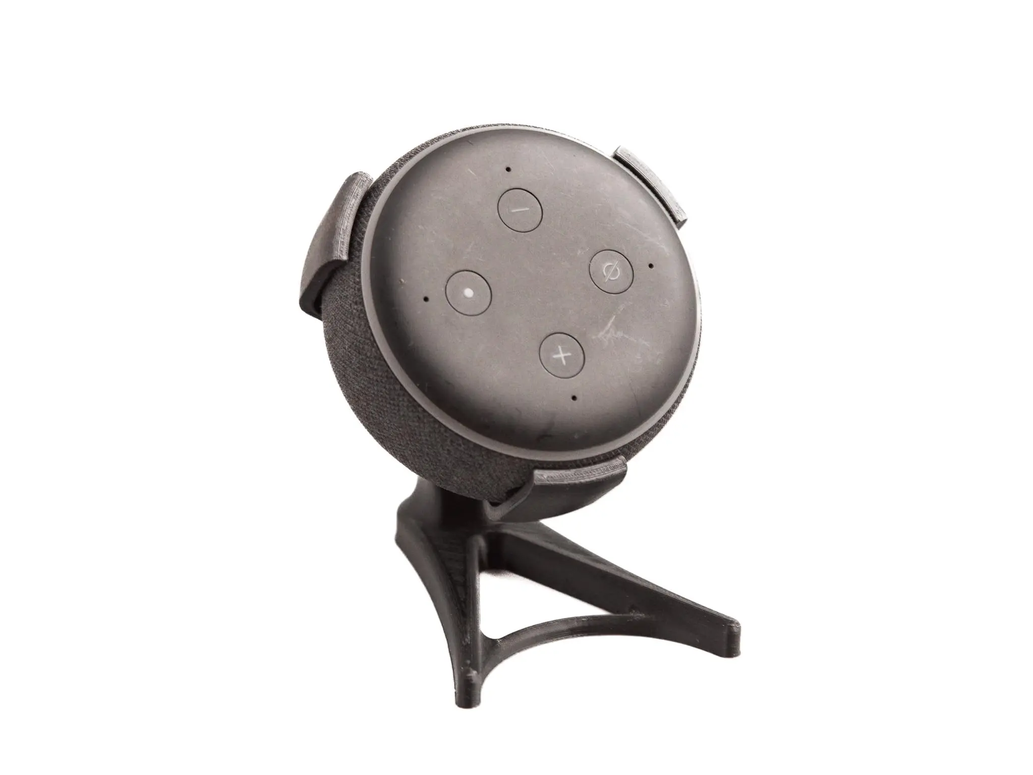 Amazon Echo Dot Desk Stand | Echo Dot 3 Desk Mount | Sleek Amazon Alexa Holder | Minimalistic Desk Alexa Mount | Amazon Echo 3 Desk Holder