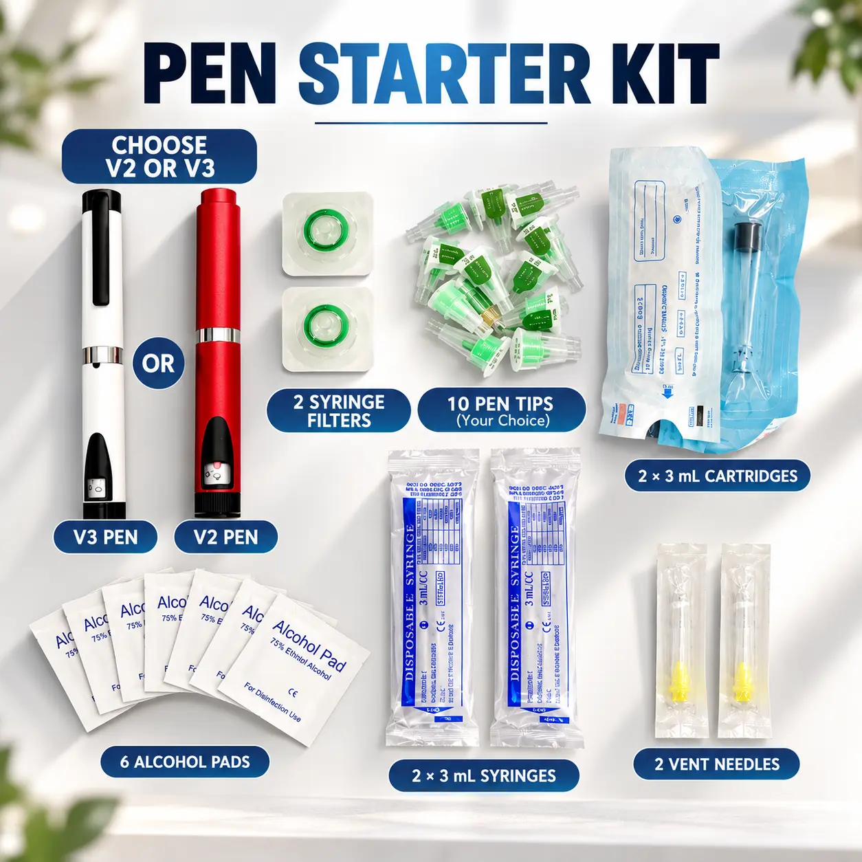 Pen Starter Kit – Complete Accessory Bundle Pen Starter Kit – Complete Accessory Bundle