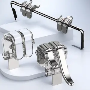 Ergonomic Mobile Game Controller with High-Sensitivity Triggers & L1R1 L2R2 Buttons - Quick Aim, Precision Burst Fire, Easy Install for PUBG, Mobile Legends, FPS Games - Pro Gamer Essential for Better Performance