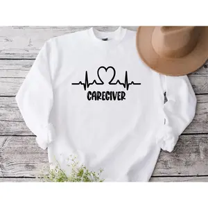 Caregiver Home Health Nurse Shirt Caregiver Shirt Healthcare Nurse Shirt WCareg