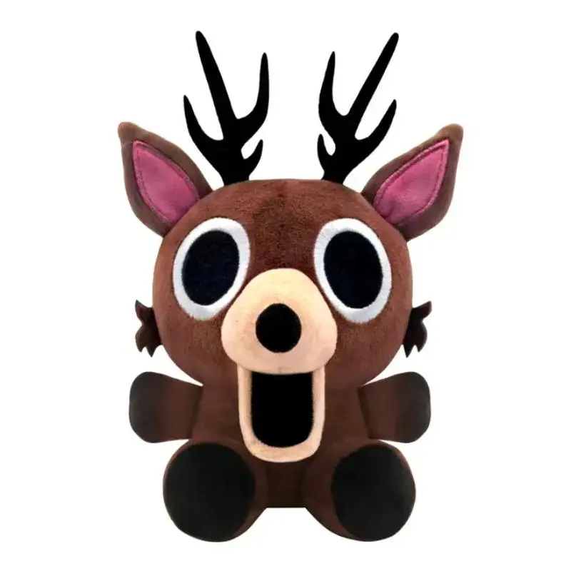99 Nights in the Woods Plush Toy, Unisex Ultra-Soft Cotton Stuffed Toy, 9.8in Deer Monster Non-Woven Plushie, Japanese Anime Manga Game Character Doll, Anime Fan Gift, Bedroom Decoration